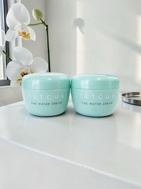 Tatcha The Water Cream Mini Duo Set 2x Travel Size Moisturizer New